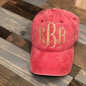 Monogrammed hats!